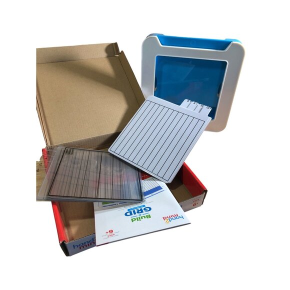 Build-A-Grid Student Set 35+ Unique Grids Fractions Graphing Decimals Homeschool - Picture 3 of 7